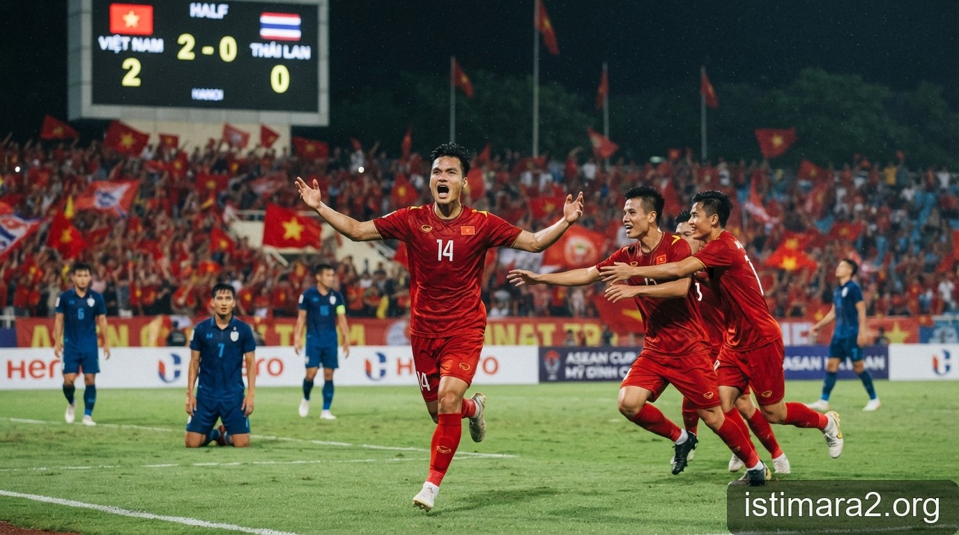 Việt Nam vs Thái Lan: Lợi thế 2-0 và bài toán tâm lý trước trận chung kết lượt về tại Mỹ Đình